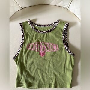 Green Kids Tank Top